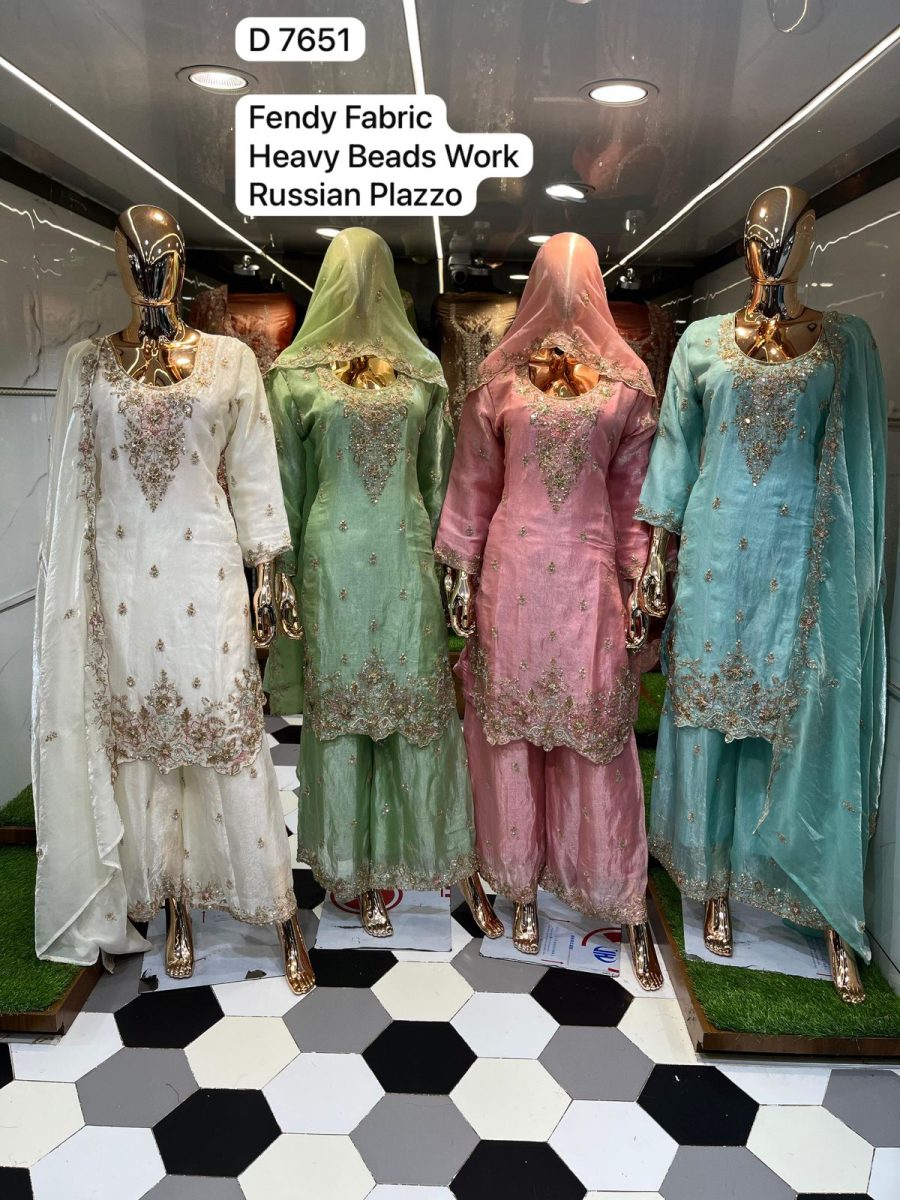 Inara Beads Work Suit