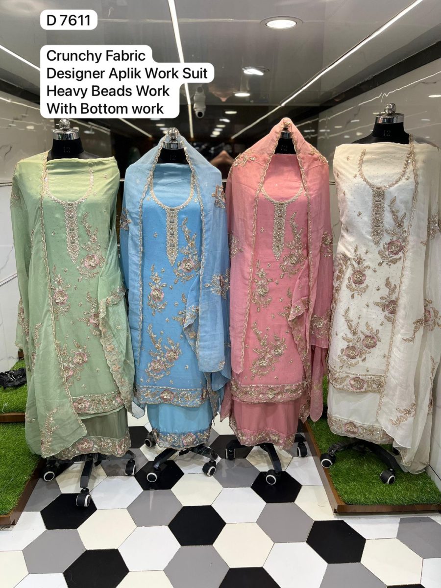 Falak Beads Work Suit